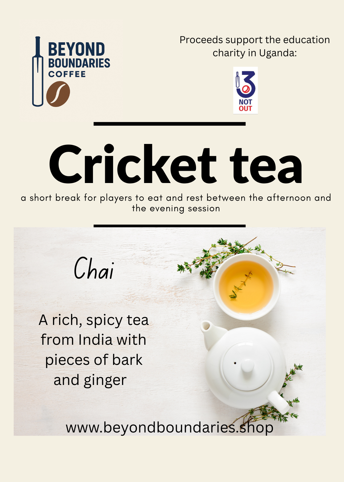 Cricket Tea - Chai Tea - 25 bags