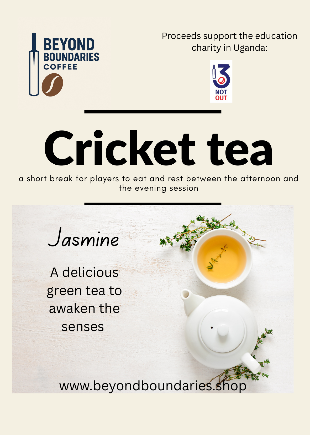 Cricket Tea - Jasmine - 25 bags
