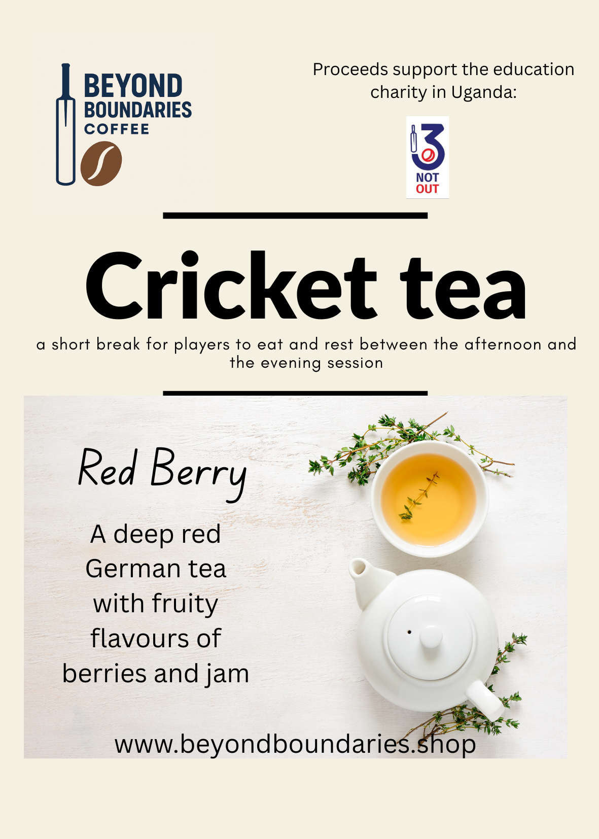 Cricket Tea - Red Berry - 250g